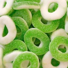 Anneaux sucrés goût pomme