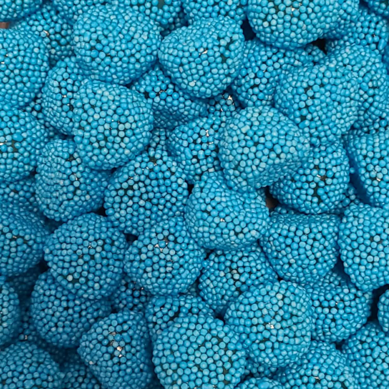 Mûres perlés bleu