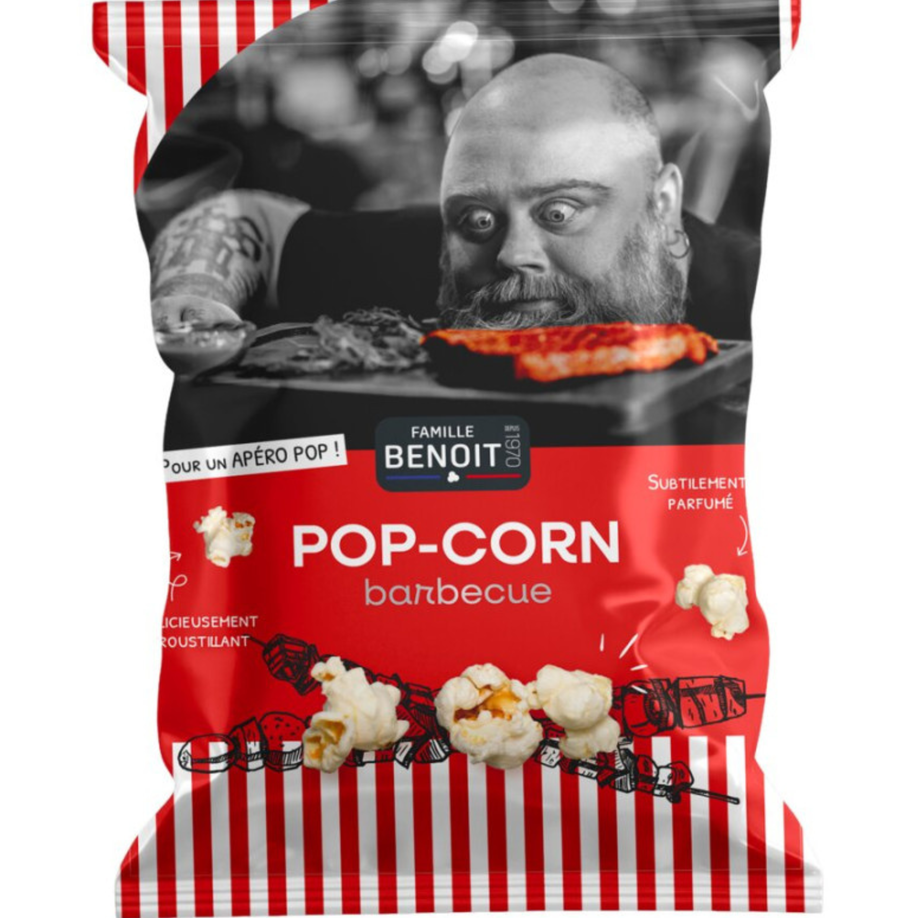 Pop corn barbecue